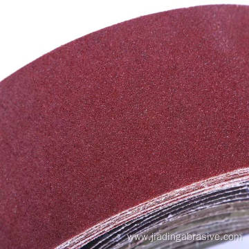 Abrasive aluminum oxide emery sanding belt